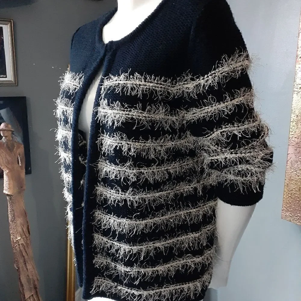 Dex Textured Knit Cardigan - Picture 3 of 12